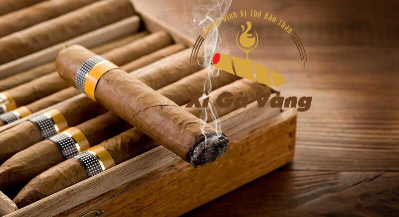 Hút xì gà mini chỉ mất khoảng 10 phút